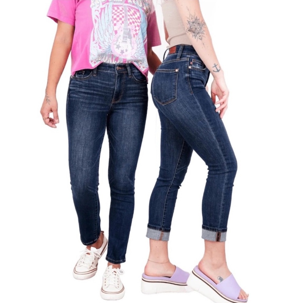 Judy Blue Skinny Fit Capri Denim Jeans Size 11/30